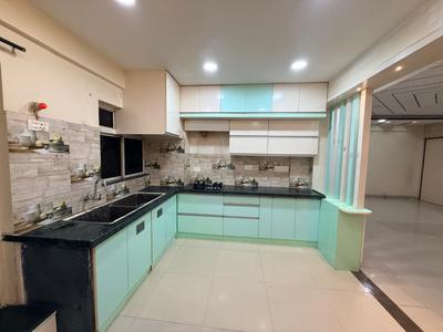 Kitchen Image of 1320 Sq.ft 3 BHK Apartment / Flat for sale in Siddha Pines Apartments, Rajarhat Kolkata for Rs. 16000000