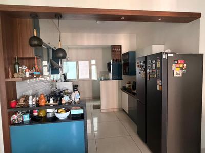 Kitchen Image of 1120 Sq.ft 2 BHK Apartment / Flat for rent in Brigade Lakefront, Hoodi Bengaluru for Rs. 70000