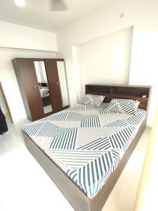 Bedroom Image of 815 Sq.ft 1 BHK Apartment / Flat for rent in Mahindra Vicino, Andheri East Mumbai for Rs. 60000