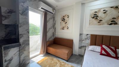 Bedroom Image of 600 Sq.ft 1 RK Builder Floor for rent in DLF Phase 3 Gurgaon for Rs. 20500