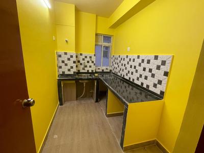 Kitchen Image of 1003 Sq.ft 3 BHK Apartment / Flat for rent in Merlin Maximus, Sodepur Kolkata for Rs. 20000