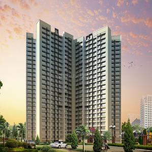 Image of 950 Sq.ft 2 BHK Apartment / Flat for sale in Gajra Bhoomi Lawns, Shilphata, Thane for Rs. 6100000