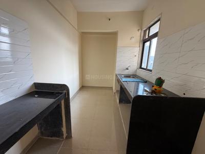 Kitchen Image of 500 Sq.ft 1 BHK Apartment / Flat for rent in Thane West Thane for Rs. 17000