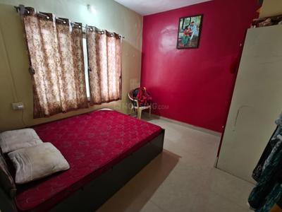 Bedroom Image of 500 Sq.ft 1 RK Independent House for rent in Nigdi Pune for Rs. 13000
