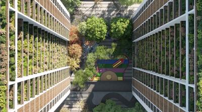 Balcony Image of 2520 Sq.ft 3 BHK Apartment / Flat for sale in Shafalya Veridian, Science City Ahmedabad for Rs. 17600000