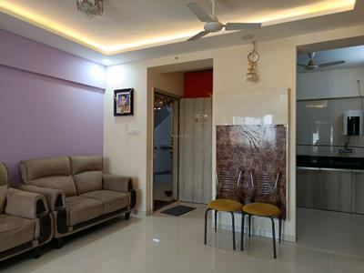 Living Room Image of 770 Sq.ft 2 BHK Apartment / Flat for rent in Venkatesh Graffiti Glover , Keshav Nagar Pune for Rs. 36000