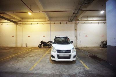 Parking Area Image of 1251 Sq.ft 2 BHK Apartment / Flat for sale in Gota Ahmedabad for Rs. 7300000