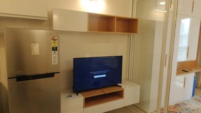Kitchen Image of 550 Sq.ft 1 RK Apartment / Flat for rent in L And T Raintree Boulevard, Sahakara Nagar Bengaluru for Rs. 47000