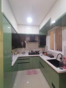 Kitchen Image of 2438 Sq.ft 3 BHK Apartment / Flat for rent in Praneeth KKRs Pranav Jaitra, Hyder Nagar Hyderabad for Rs. 55000