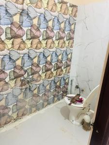 Bathroom Image of 1200 Sq.ft 2 BHK Duplex for rent in Limbodi Indore for Rs. 18000