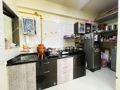 Kitchen Image of 1188 Sq.ft 2 BHK Apartment / Flat for sale in Nava Vadaj Ahmedabad for Rs. 6800000
