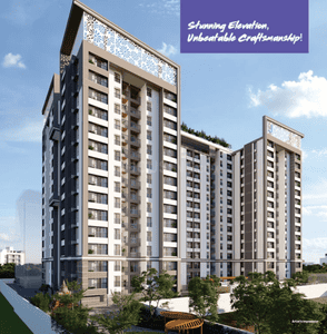 Image of 945 Sq.ft 2 BHK Apartment / Flat for sale in Jhamtani Ace Aster, Kiwale, Pune for Rs. 7120000