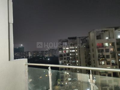 Balcony Image of 930 Sq.ft 2.5 BHK Apartment / Flat for rent in Pharande Felicity, Ravet Pune for Rs. 30000
