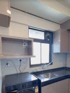 Kitchen Image of 860 Sq.ft 2 BHK Apartment / Flat for rent in DLH Leo Tower, Andheri West Mumbai for Rs. 130000