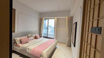 Bedroom Image of 960 Sq.ft 2 BHK Apartment / Flat for rent in Majestique Towers East, Upper Kharadi Pune for Rs. 50000