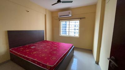 Bedroom Image of 1060 Sq.ft 3 BHK Apartment / Flat for rent in Srijan Greenfield City, Maheshtala Kolkata for Rs. 20000