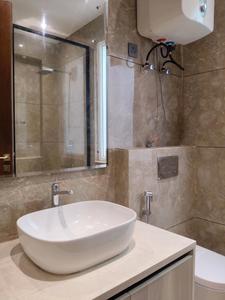 Bedroom Two Image of 1840 Sq.ft 3 BHK Builder Floor for rent in Sector 42 Gurgaon for Rs. 82500