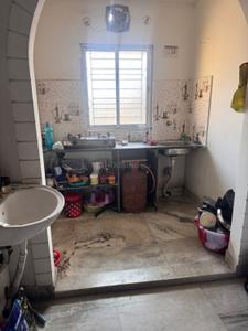 Kitchen Image of 480 Sq.ft 1 BHK Apartment / Flat for rent in Dum Dum Kolkata for Rs. 9000