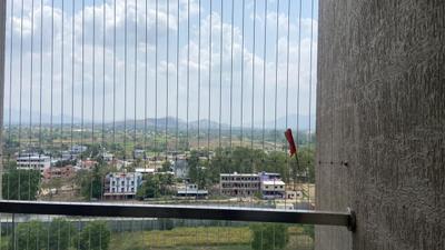 Balcony Image of 850 Sq.ft 3 BHK Apartment / Flat for rent in Shaligram Pavillia, Gahunje Pune for Rs. 25000