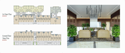 Image of 2050 Sq.ft 3 BHK Apartment / Flat for sale in Utsav Aalayam, Naranpura, Ahmedabad for Rs. 14000000