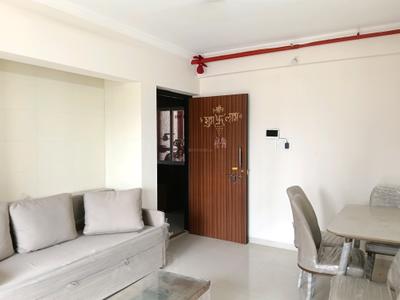 Living Room Image of 435 Sq.ft 1 BHK Apartment / Flat for rent in Raunak Bliss Phase A A3, Kasarvadavali Thane for Rs. 26582
