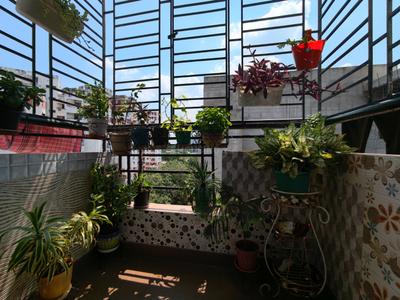Balcony Image of 1031 Sq.ft 3 BHK Apartment / Flat for sale in Genexx valley, Paschim Barisha Kolkata for Rs. 5700000