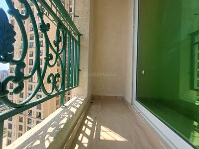 Balcony Image of 930 Sq.ft 2 BHK Apartment / Flat for sale in Siddhi Highland Springs, Thane West Thane for Rs. 11100000