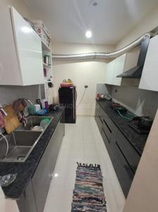 Kitchen Image of 1350 Sq.ft 2 BHK Apartment / Flat for sale in Vision Nirwana Greens 4, Aujala Mohali for Rs. 7500000