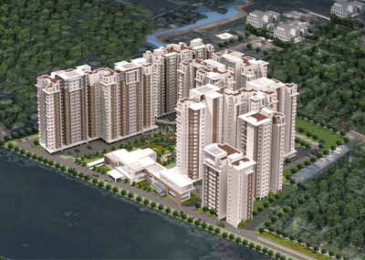 Image of 987 Sq.ft 2 BHK Apartment / Flat for sale in Doshi Risington 2, Karapakkam, Chennai for Rs. 10100000