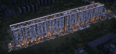 Image of 1020 Sq.ft 2 BHK Apartment / Flat for sale in Excellaa Tremont, Keshav Nagar, Pune for Rs. 7600000