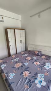 Bedroom Image of 1800 Sq.ft 3 BHK Apartment / Flat for rent in KP Courtyard, Shantipura Ahmedabad for Rs. 48000