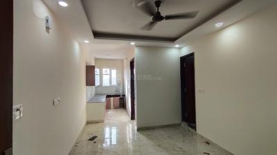 Hall Image of 800 Sq.ft 2 BHK Builder Floor for rent in Freedom Fighters Enclave New Delhi for Rs. 21500