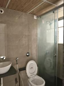 Common Bathroom Image of 1128 Sq.ft 2 BHK Apartment / Flat for rent in Mahindra Antheia, Pimpri Pune for Rs. 48000