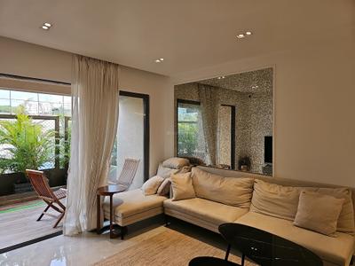 Living Room Image of 960 Sq.ft 2 BHK Apartment / Flat for rent in Pride Kingsbury Phase I, Charholi Budruk Pune for Rs. 37000