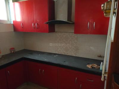 Kitchen Image of 1200 Sq.ft 3 BHK Builder Floor for rent in Sethi HUDA Floor, Sector 16 Faridabad for Rs. 28000