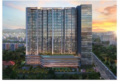 Image of 1655 Sq.ft 3 BHK Apartment / Flat for sale in Tejraaj Tej Elevia Building A B, Baner, Pune for Rs. 19500000