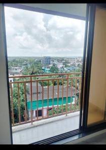 Balcony Image of 650 Sq.ft 1 BHK Apartment / Flat for sale in Vasai West Vasai for Rs. 4000000