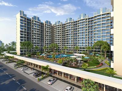 Balcony Image of 1200 Sq.ft 2 BHK Apartment / Flat for rent in Bhagwati Imperia, Ulwe Navi Mumbai for Rs. 52000