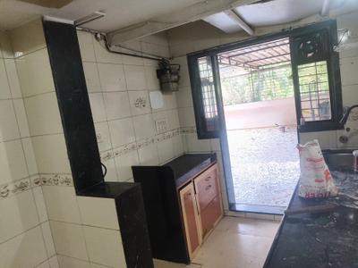 Kitchen Image of 1250 Sq.ft 2 BHK Apartment / Flat for rent in Kopar Khairane Navi Mumbai for Rs. 45000