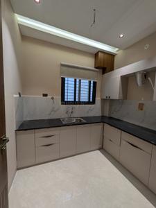 Kitchen Image of 370 Sq.ft 1 BHK Builder Floor for rent in Bada Bangarda Indore for Rs. 12000