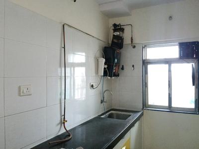 Kitchen Image of 650 Sq.ft 1 BHK Apartment / Flat for sale in Rosa Gardenia, Kasarvadavali Thane for Rs. 6300000