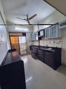 Kitchen Image of 1320 Sq.ft 3 BHK Apartment / Flat for rent in Nilambari, Airoli Navi Mumbai for Rs. 65000