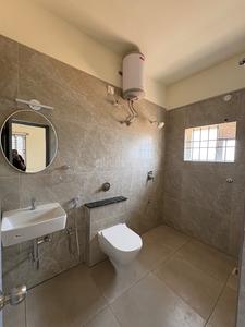 Bathroom Image of 2000 Sq.ft 3 BHK Apartment / Flat for rent in Shirke Apartments, Kengeri Satellite Town Bengaluru for Rs. 40000