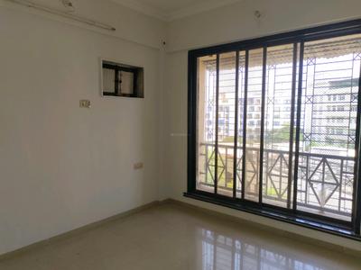 Bedroom Image of 1350 Sq.ft 3 BHK Apartment / Flat for rent in Airoli Navi Mumbai for Rs. 65000
