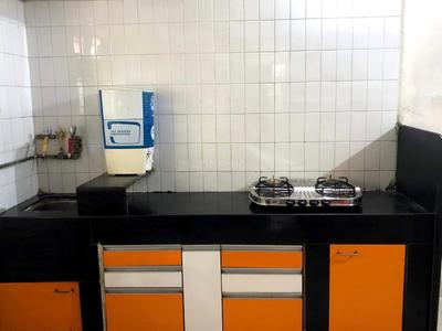 Kitchen Image of 590 Sq.ft 1 BHK Apartment / Flat for rent in Belvalkar Chaitrangan, Katraj Pune for Rs. 19000