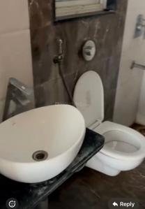 Bathroom Image of 376 Sq.ft 1 BHK Apartment / Flat for rent in Ravinanda Skylights, Wagholi Pune for Rs. 13000