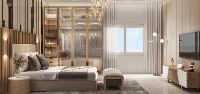 Living Room Image of 2190 Sq.ft 3 BHK Apartment / Flat for sale in Jayabheri The Nirvana, Gachibowli Hyderabad for Rs. 25200000