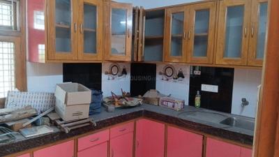 Kitchen Image of 1100 Sq.ft 2 BHK Builder Floor for rent in Rajouri Garden New Delhi for Rs. 35000