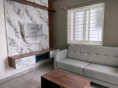 Living Room Image of 750 Sq.ft 1 BHK Apartment / Flat for rent in Chikkakannalli Bengaluru for Rs. 28000