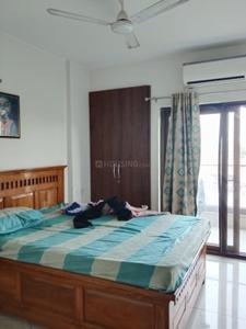 Bedroom Image of 1450 Sq.ft 3 BHK Apartment / Flat for rent in Azea Botanica, Vrindavan Yojana Lucknow for Rs. 28000